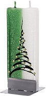 FLATYZ Christmas Tree, Green & White 80g - Candle
