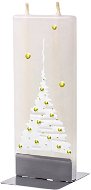 FLATYZ Christmas Tree, White On Gold 80 g - Gyertya