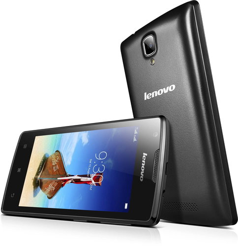 Lenovo A in Black - Mobile Phone - Main image