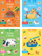 Máme rádi zvířata - set 4 ks - Kniha