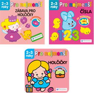 Pro nejmenší - holčičky set 3 ks - Kniha