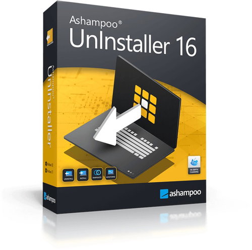 Ashampoo UnInstaller 16 (elektronische Lizenz) - PC-Instandhaltungssoftware - Hauptbild