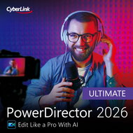 CyberLink PowerDirector 2026 Ultimate (electronic license) - Video Software