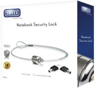 Sweex PA202 stříbrný - Bezpečnostný zámok