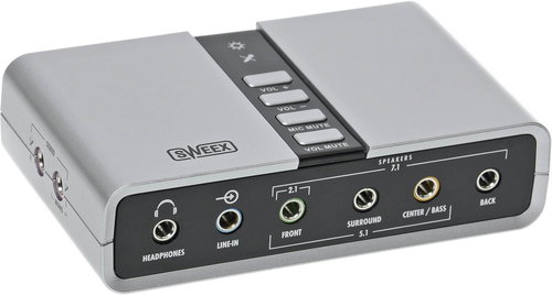 SWEEX sound card 7.1 external - Sound Card - Main image