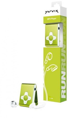 Yarvik RUN 4GB zelený - MP3 přehrávač - Hlavní obrázek