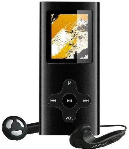 Yarvik FUNKICK 4GB black - MP4 Player - Main image