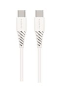 Swissten Data Cable USB-C / USB-C Power Delivery (100W) 2.5m White - Data Cable