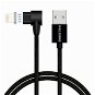 Swissten Arcade magnetic textile data cable USB / Lightning 1.2m black - Data Cable