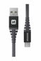Swissten Kevlar USB / USB-C 1.5m antracit - Data Cable