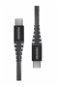 Swissten Kevlar USB-C / USB-C 1,5 m antracit - Dátový kábel