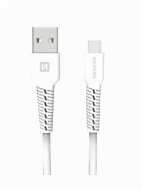Swissten dátový kábel USB-C 1 m biely - Dátový kábel