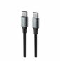 Datový kabel Swissten datový kabel Textile II USB-C / USB-C 1.5m černý - Datový kabel