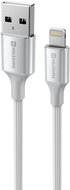 Swissten Data Cable Textile II USB / Lightning 1.5m white - Data Cable