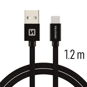 Swissten Textil Datenkabel USB-C - 1,2 m - schwarz - Datenkabel