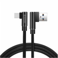 Swissten Arcade textile data cable USB/USB-C 1.2m black - Data Cable
