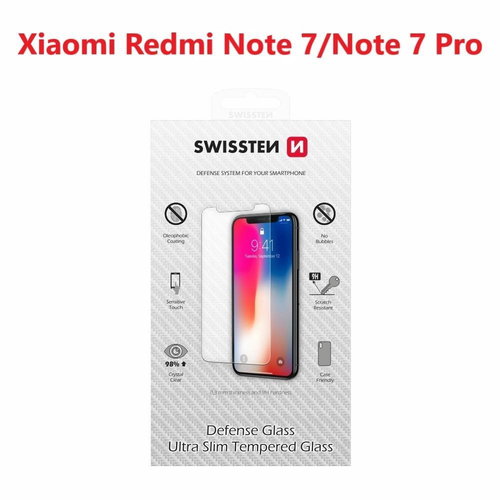 Swissten für Xiaomi Redmi Note 7/Redmi Note 7 Pro schwarz - Schutzglas - Hauptbild