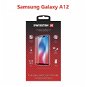 Üvegfólia Swissten Case Friendly Samsung Galaxy A12 üvegfólia - fekete - Ochranné sklo