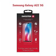 Swissten Case Friendly for Samsung Galaxy A22 5G Black - Glass Screen Protector