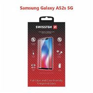 Üvegfólia Swissten Case Friendly Samsung Galaxy A52s 5G üvegfólia - fekete - Ochranné sklo