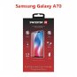 Schutzglas Swissten Case Friendly für Samsung Galaxy A70 schwarz - Ochranné sklo