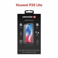 Swissten 3D Full Glue na Huawei P20 Lite čierne - Ochranné sklo