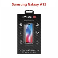 Swissten 3D Full Glue für Samsung Galaxy A12 schwarz - Schutzglas