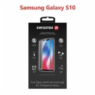 Swissten 3D Full Glue a Samsung Galaxy S10 készülékhez - fekete - Üvegfólia