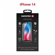 Swissten 3D Full Glue az Apple iPhone 14 készülékhez - fekete - Üvegfólia