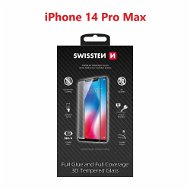 Swissten Full Glue Apple iPhone 14 Pro Max 3D üvegfólia - fekete - Üvegfólia