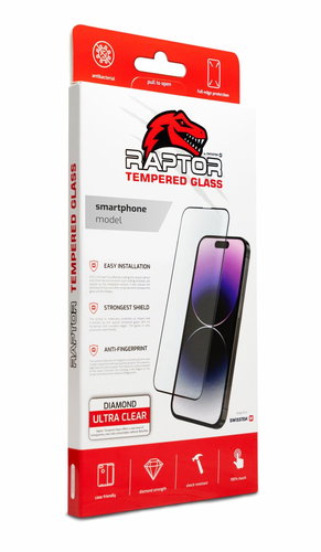 Swissten Raptor Diamond Ultra Clear 3D gehärtetes Glas für Apple iPhone Xs Max schwarz - Schutzglas - Hauptbild