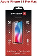 Swissten Case Friendly iPhone 11 Max készülékhez, fekete - Üvegfólia