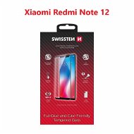 Swissten Full Glue Xiaomi Redmi Note 12 3D üvegfólia - fekete - Üvegfólia