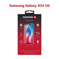 Üvegfólia Swissten Full Glue Samsung A546 Galaxy A54 5G 3D üvegfólia - fekete - Ochranné sklo