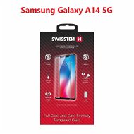Ochranné sklo Swissten 3D Full Glue pre Samsung A146 Galaxy A14 5G čierne - Ochranné sklo
