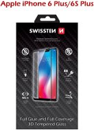 Swissten 3D Full Glue iPhone 6 Plus/ 6S Plus készülékhez, fehér - Üvegfólia