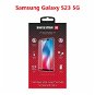Üvegfólia Swissten Full Glue Samsung S911 Galaxy S23 5G 3D üvegfólia - fekete - Ochranné sklo