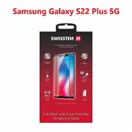 Ochranné sklo Swissten 3D Full Glue pre Samsung S906 Galaxy S22+ 5G čierne - Ochranné sklo