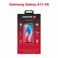 Üvegfólia Swissten Full Glue Samsung A135 Galaxy A13 4G 3D üvegfólia - fekete - Ochranné sklo