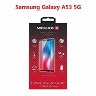 Üvegfólia Swissten Full Glue Samsung A536 Galaxy A53 5G 3D üvegfólia - fekete - Ochranné sklo