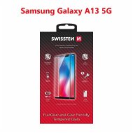 Swissten Full Glue Samsung A136 Galaxy A13 5G 3D üvegfólia - fekete - Üvegfólia