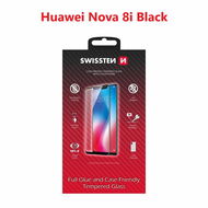 Swissten Full Glue Huawei NOVA 8i 3D üvegfólia - fekete - Üvegfólia