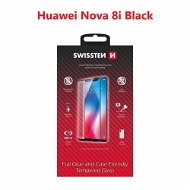 Üvegfólia Swissten Full Glue Huawei NOVA 8i 3D üvegfólia - fekete - Ochranné sklo