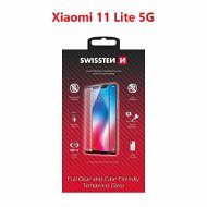 Swissten Full Glue Xiaomi 11 Lite 5G 3D üvegfólia - fekete - Üvegfólia