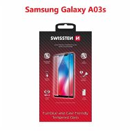 Üvegfólia Swissten Full Glue Samsung A037 Galaxy A03s 3D üvegfólia - fekete - Ochranné sklo