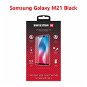 Üvegfólia Swissten Full Glue Samsung M215 Galaxy M21 3D üvegfólia - fekete - Ochranné sklo