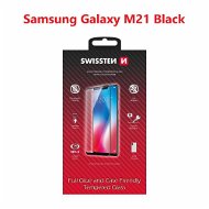 Swissten Full Glue Samsung M215 Galaxy M21 3D üvegfólia - fekete - Üvegfólia