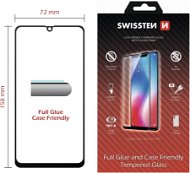 Üvegfólia Swissten Full Glue Samsung A025 Galaxy A02s 3D üvegfólia - fekete - Ochranné sklo