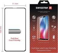 Swissten Full Glue Huawei P Smart (2021) 3D üvegfólia - fekete - Üvegfólia