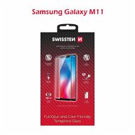 Swissten 3D Full Glue pro Samsung M115 Galaxy M11 černé  - Glass Screen Protector